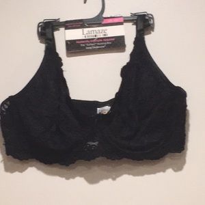 Black Lace Nursing Bra